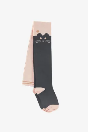 3pommes Cat Girls Tights (Size 6/12M left)