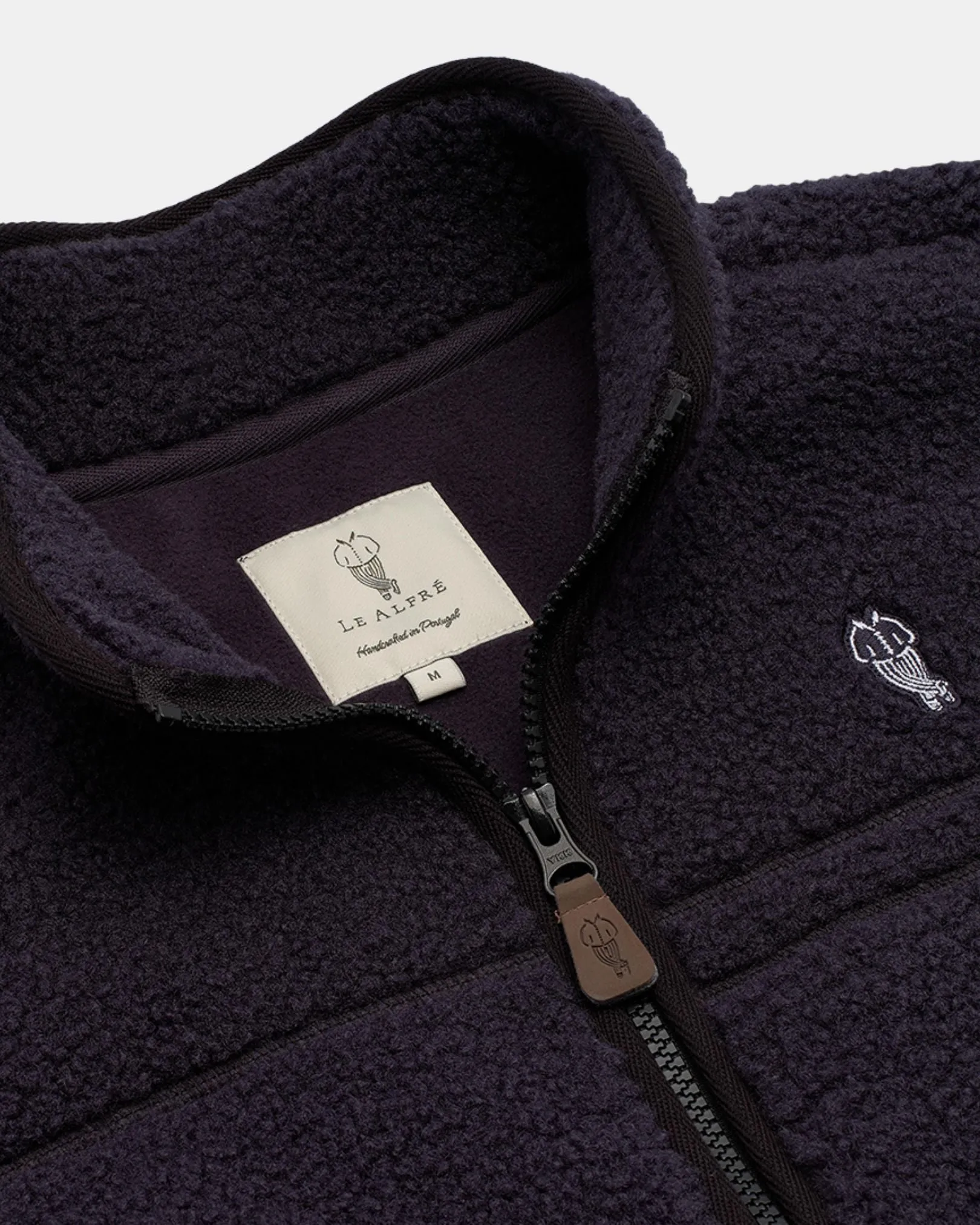 Alfré Navy Fleece Gilet