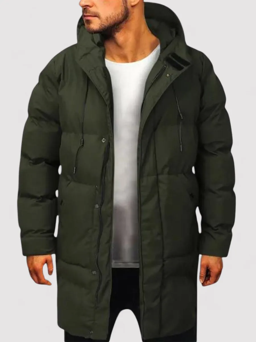 Ancien | Men’s Long Hooded Waterproof Winter Coat