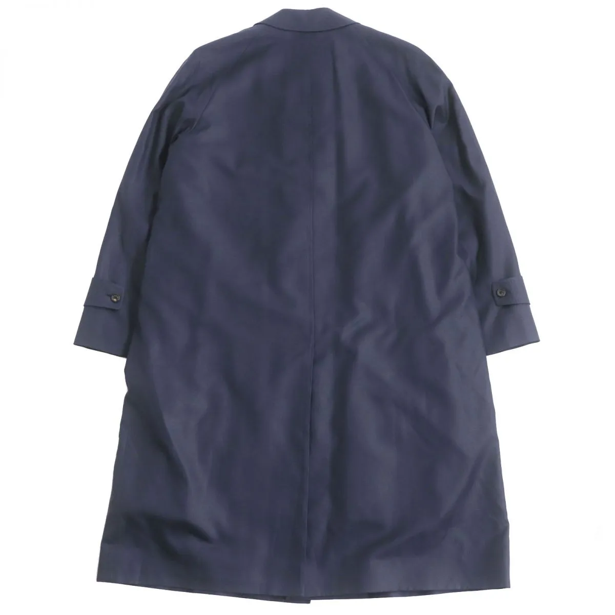 Aquascutum Silk Baldachin Coat Navy