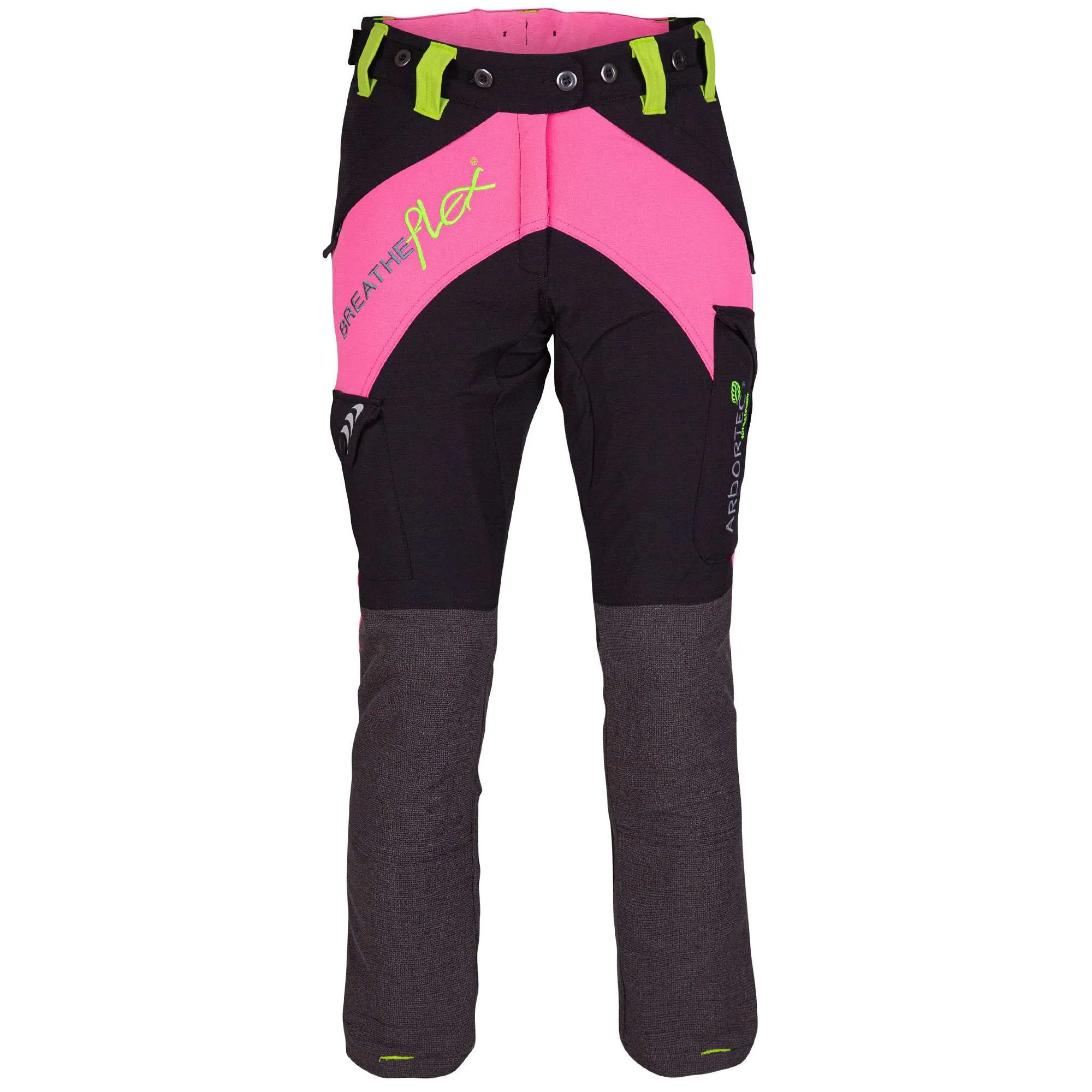 AT4050(F) Breatheflex Chainsaw trousers  Female Design C Class 1 - Pink