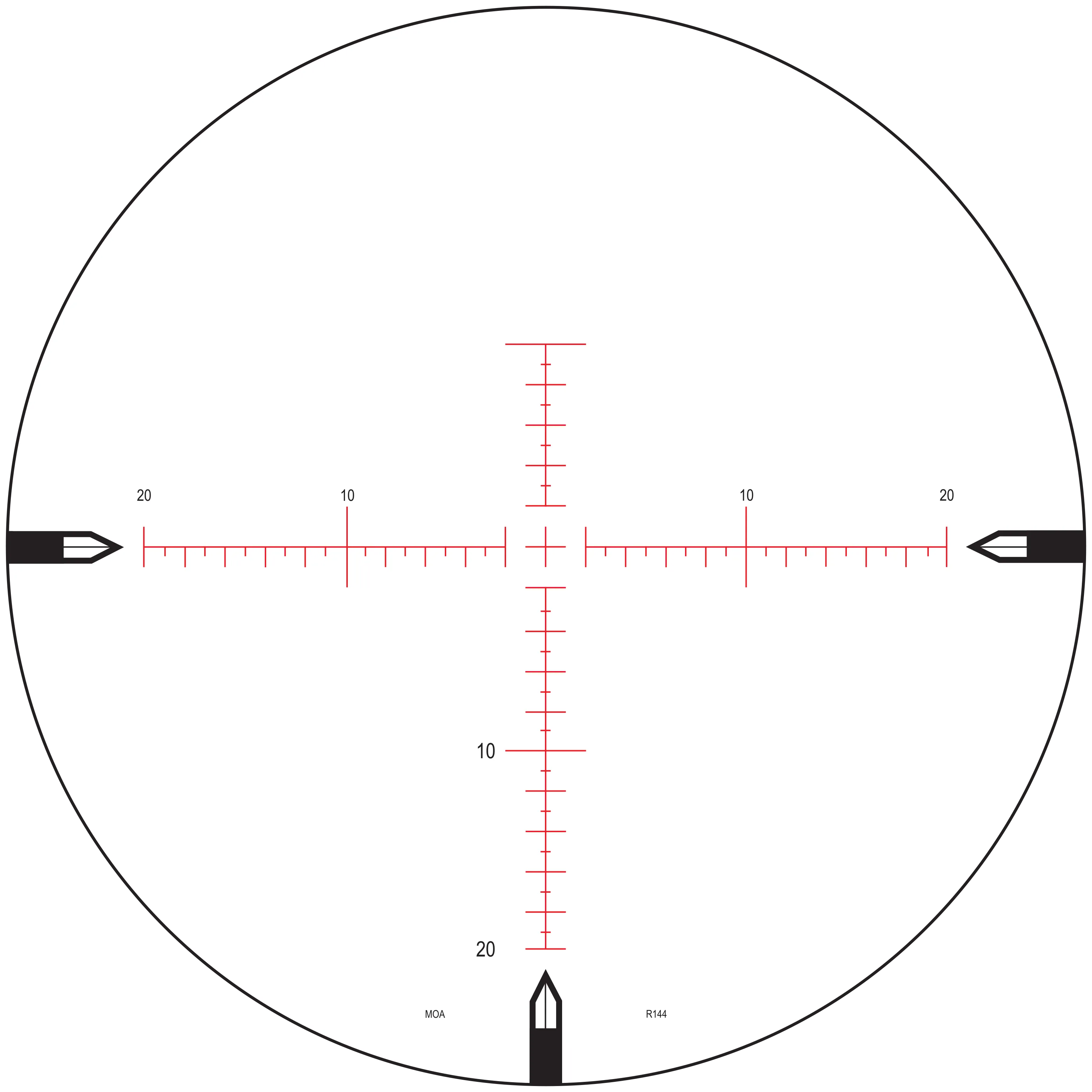 ATACR 4-16x50 .25 MOA MOAR Scope C544