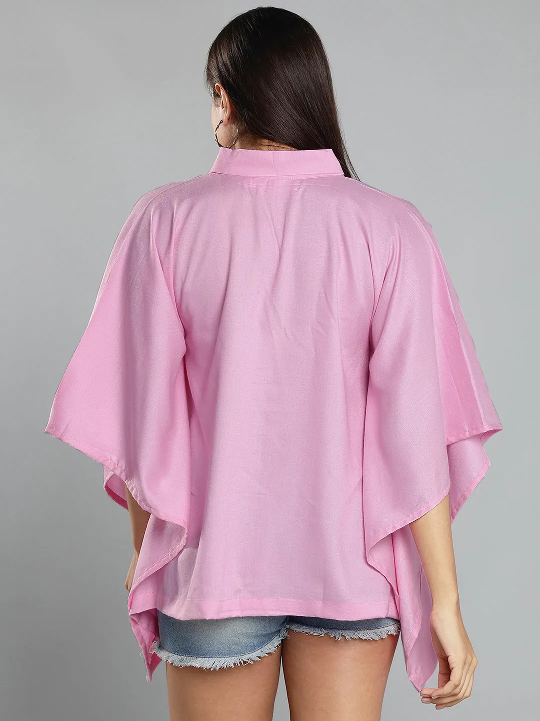 BabyPink Kaftan Top - Guccha