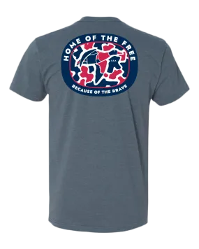 Banded Patriotic Seal Tee - May 2024 Tee of the Month