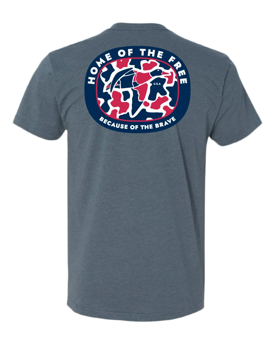 Banded Patriotic Seal Tee - May 2024 Tee of the Month