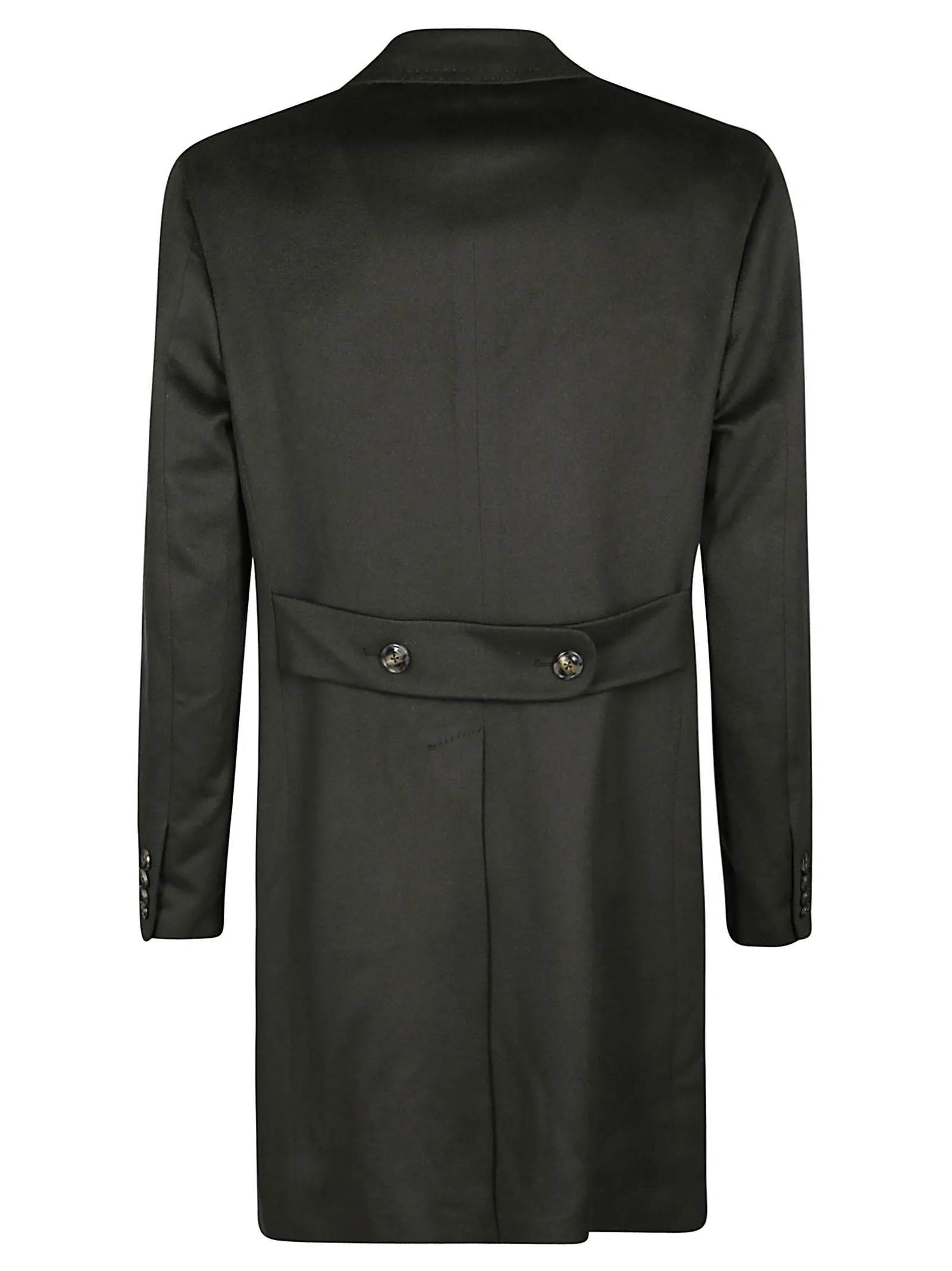 Barba Single-Breasted Long-Sleeved Coat