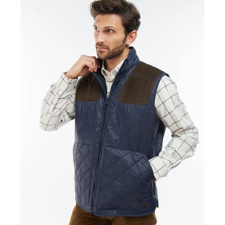 Barbour Redwood Quilted Gilet - Navy