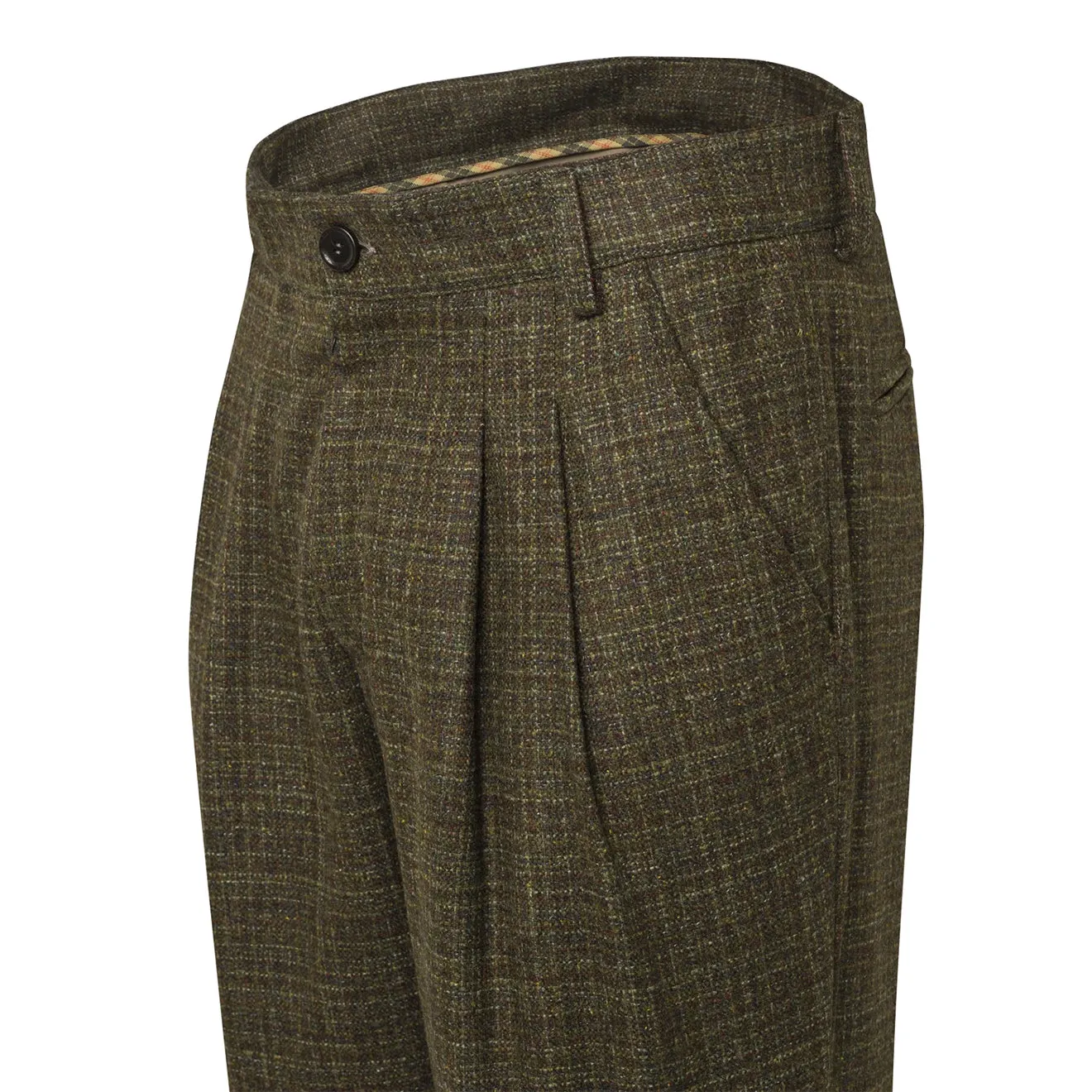 Beretta St James Breeks Green & Rust Check