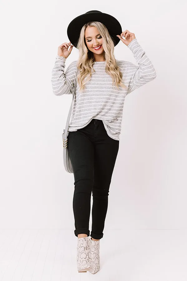 Beyond Smiles Knit Top