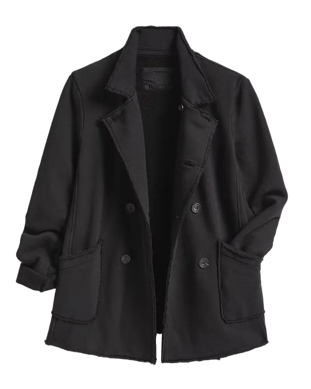 Black Belfast English Peacoat