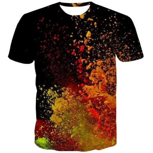 Black T shirts Men Abstract Tshirt Anime Funny Tshirts Casual Retro Tshirts Novelty Short Sleeve Hip hop Men/women Tee O-neck