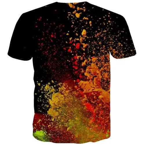 Black T shirts Men Abstract Tshirt Anime Funny Tshirts Casual Retro Tshirts Novelty Short Sleeve Hip hop Men/women Tee O-neck