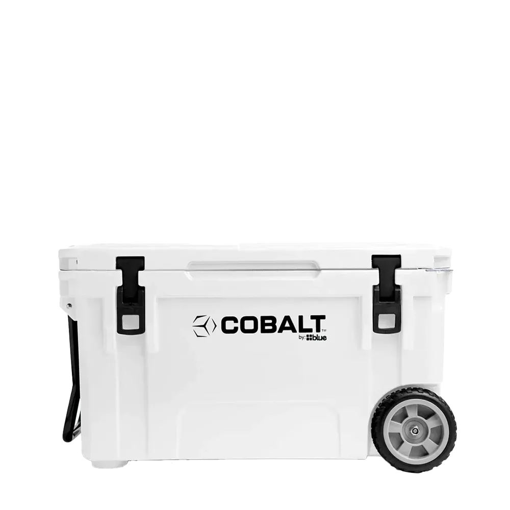 Blue Coolers 5 Day 55qt Cobalt Cooler with Wheels