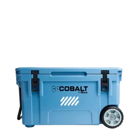 Blue Coolers 5 Day 55qt Cobalt Cooler with Wheels