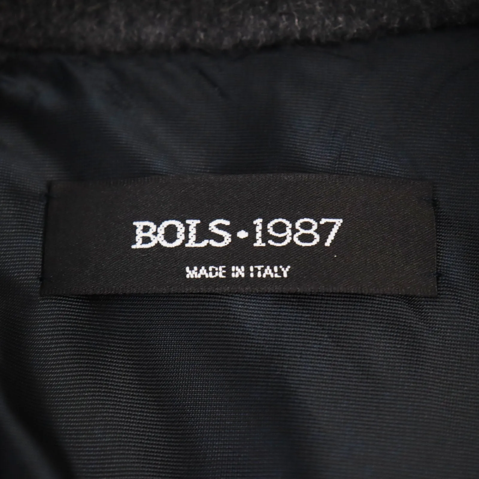 BOLS 1987 Cashmere Belted Long Coat Gray