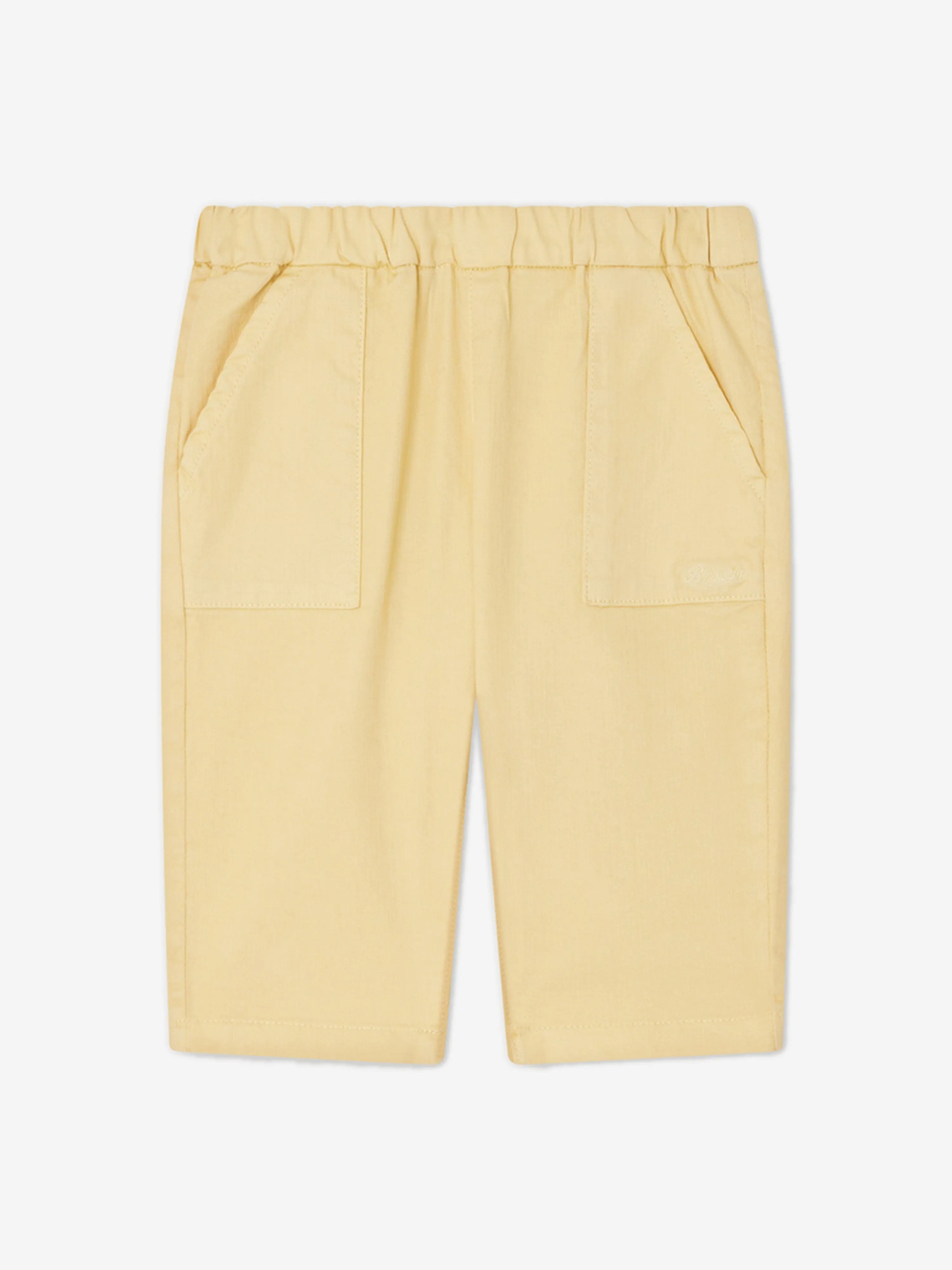 Bonpoint Baby Cotton Trousers in Yellow