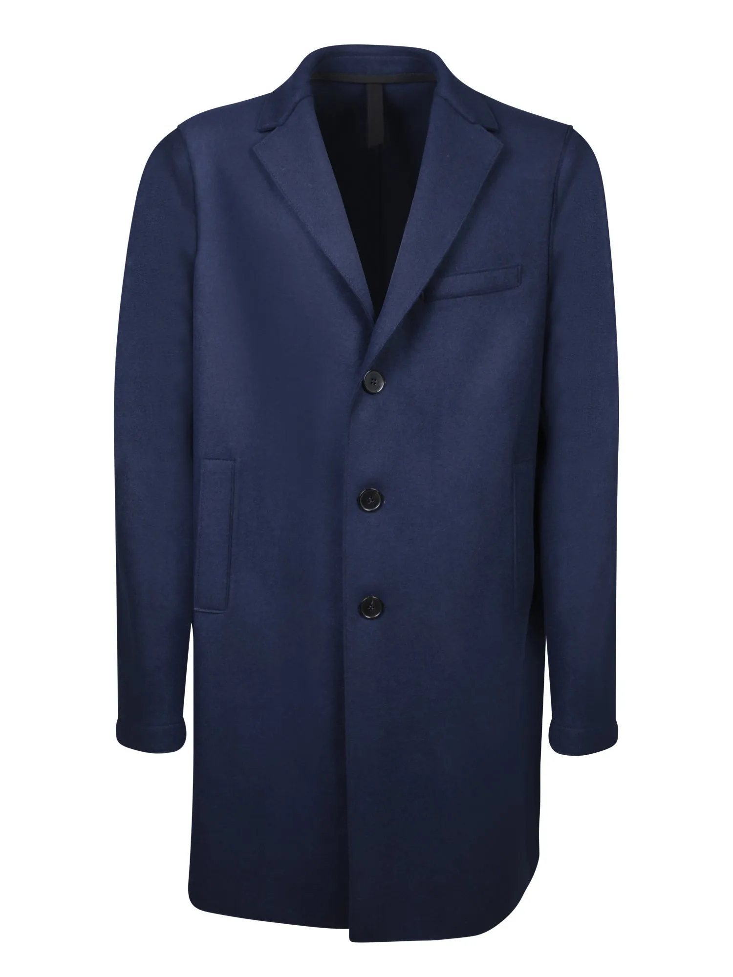 Boxy cashmere blue coat