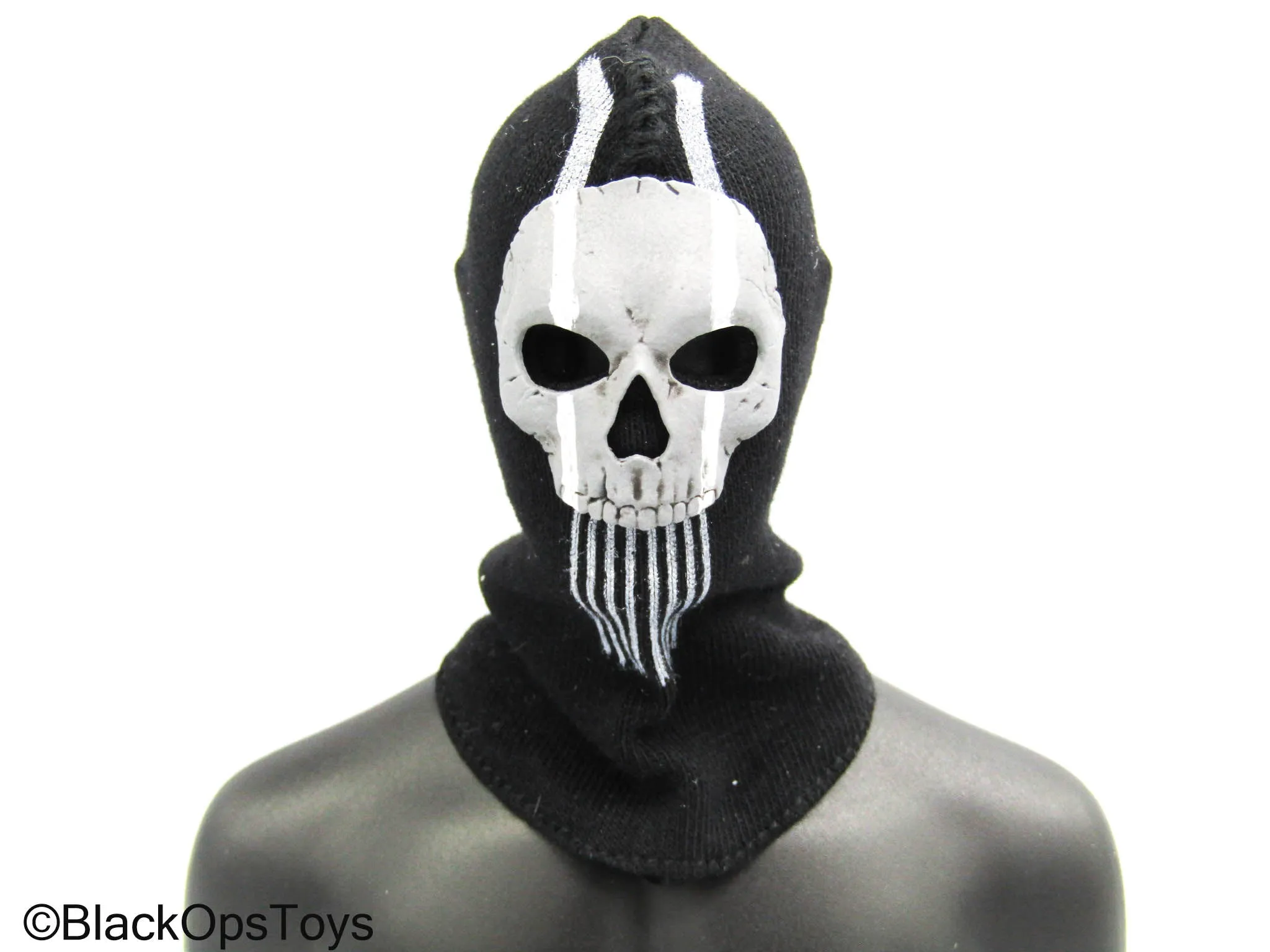 Bravo 0-7 Kill Or Capture - Black Balaclava w/Skull Face Mask