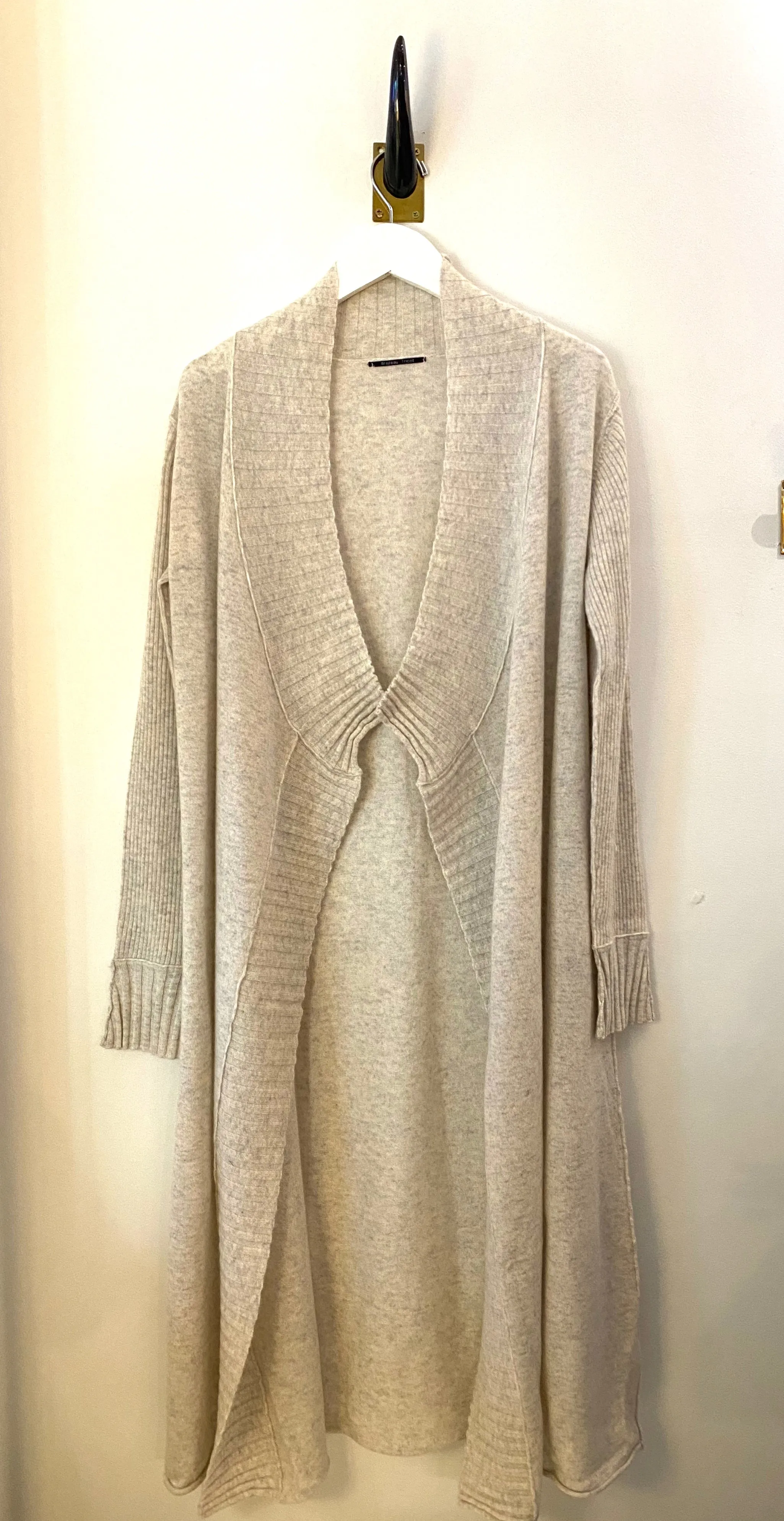 Brazeau Tricot Cashmere Ceramic Pub Coat