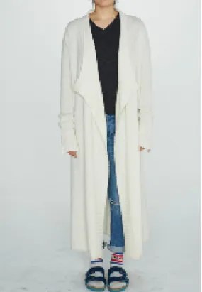 Brazeau Tricot Cashmere Cream Pub Coat