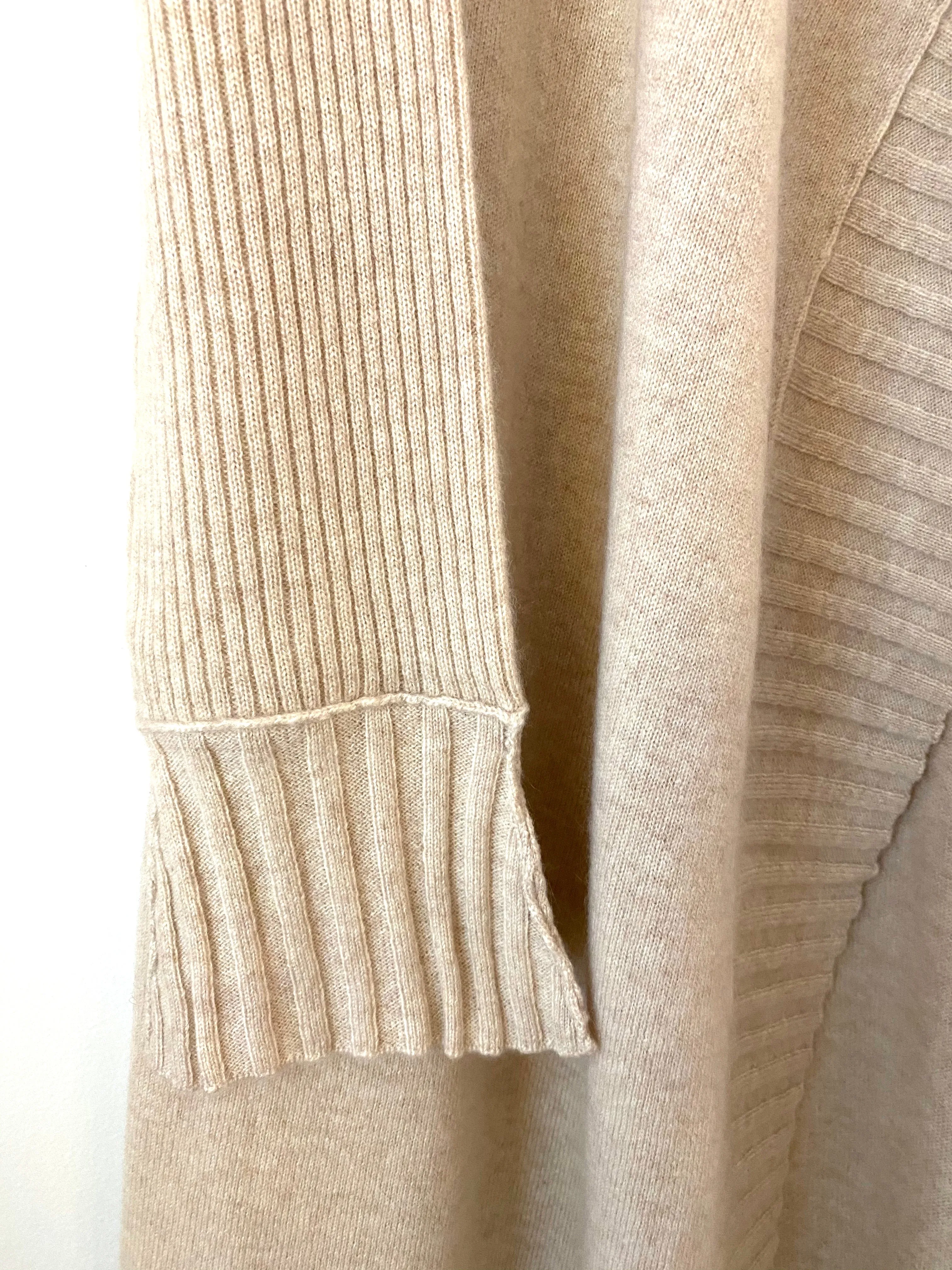 Brazeau Tricot Cashmere Heathered Linen Pub Coat