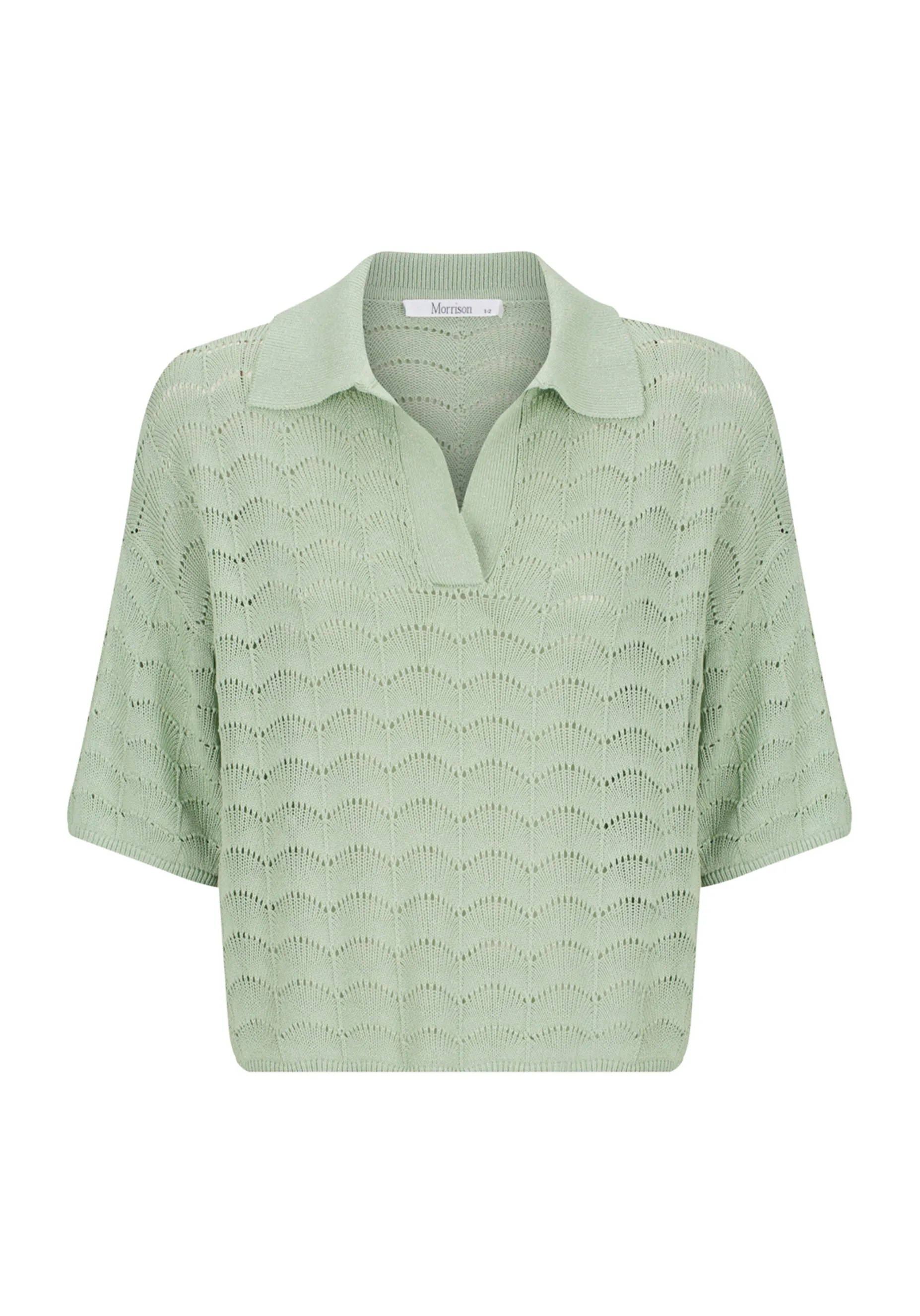 Calista Knit Top_Mint