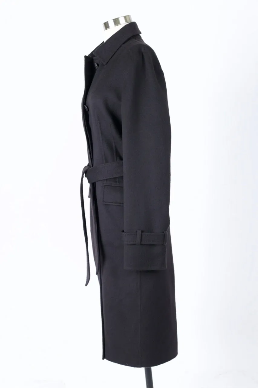 Cashmere Belted Dress Coat