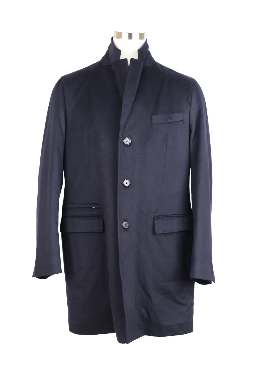 Cashmere Thermore Lined Waterproof Dress Coat Jacket