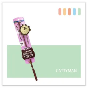 CattyMan Cat Stick - Natural Toy Lion