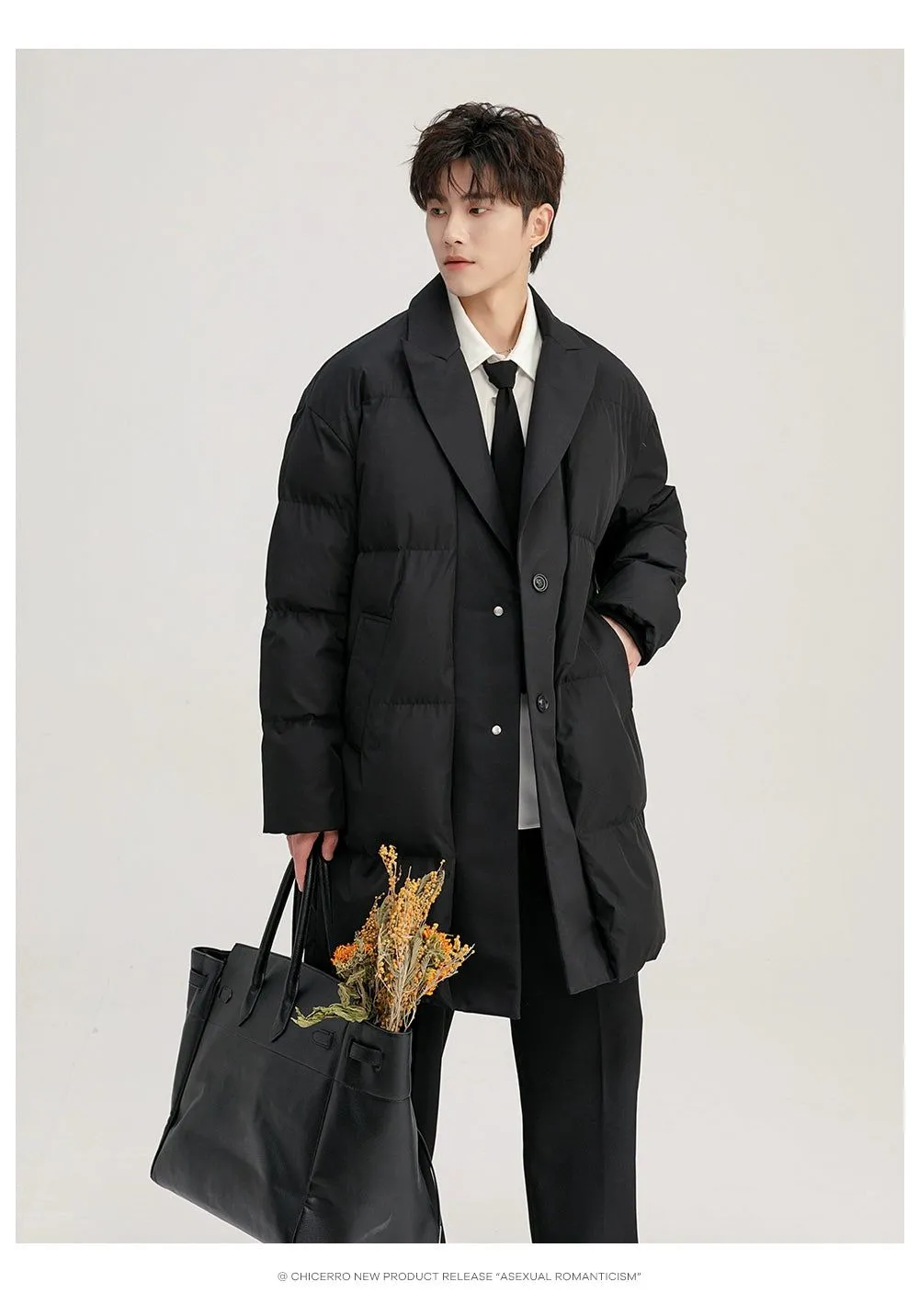 Chuan Spliced Layer Puffer Overcoat