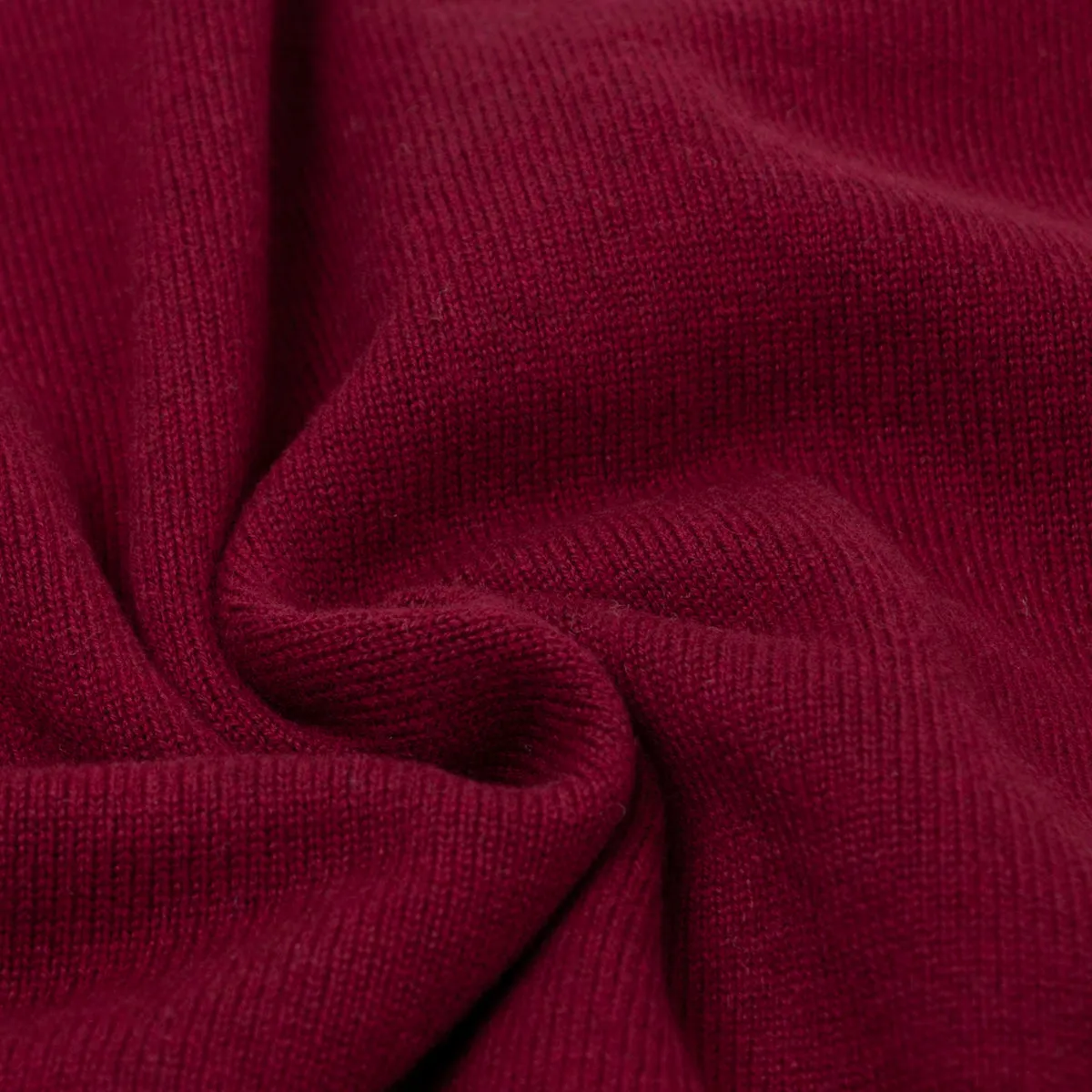 Claret Red Mallaig 4ply Cashmere Cardigan