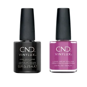 CND - Vinylux Topcoat & Orchid Canopy 0.5 oz - #407