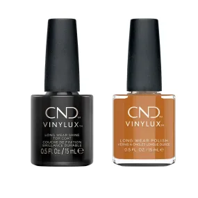 CND - Vinylux Topcoat & Willow Talk 0.5 oz - #408