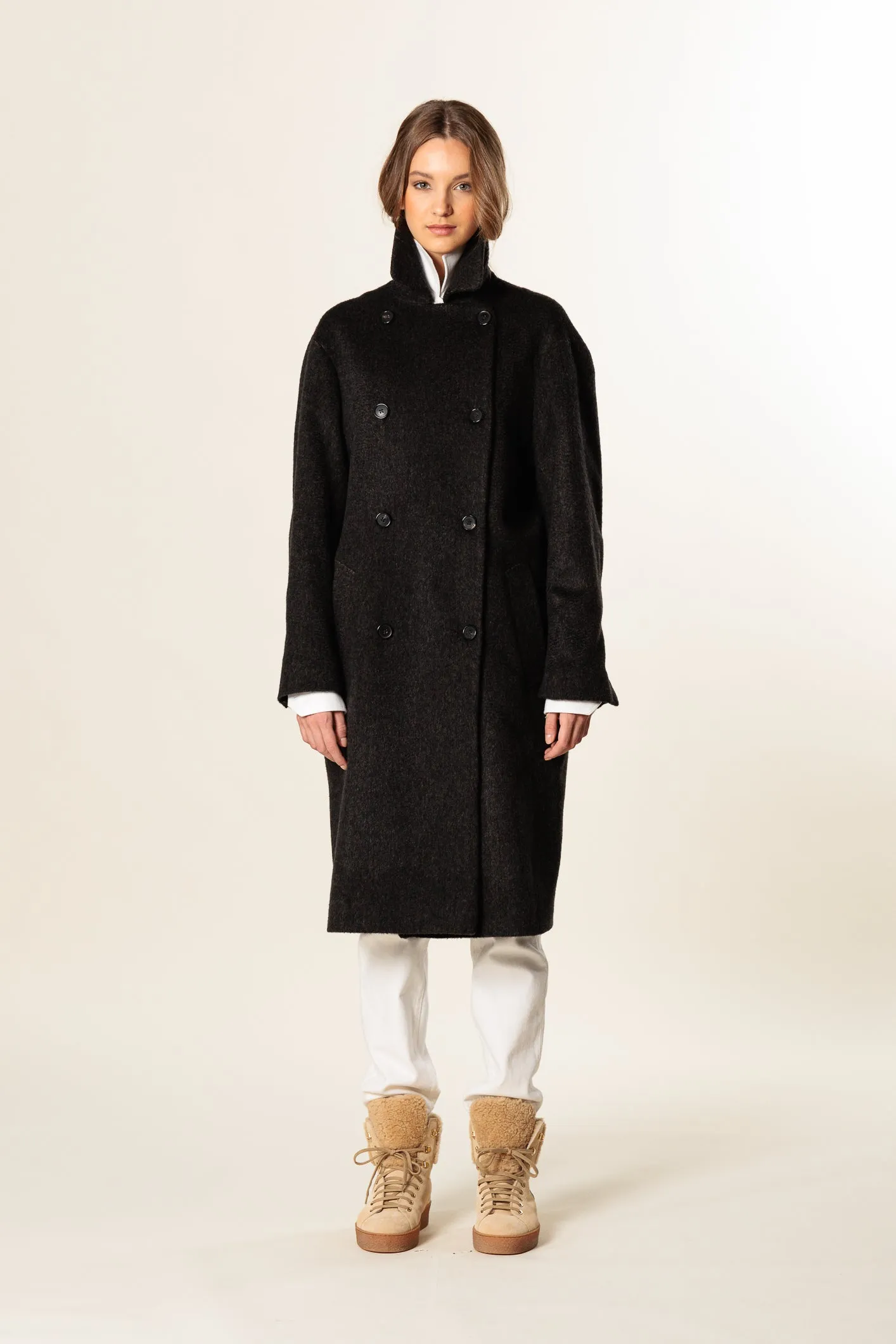 Coat "BOLZANO" / Cashmere & Camel