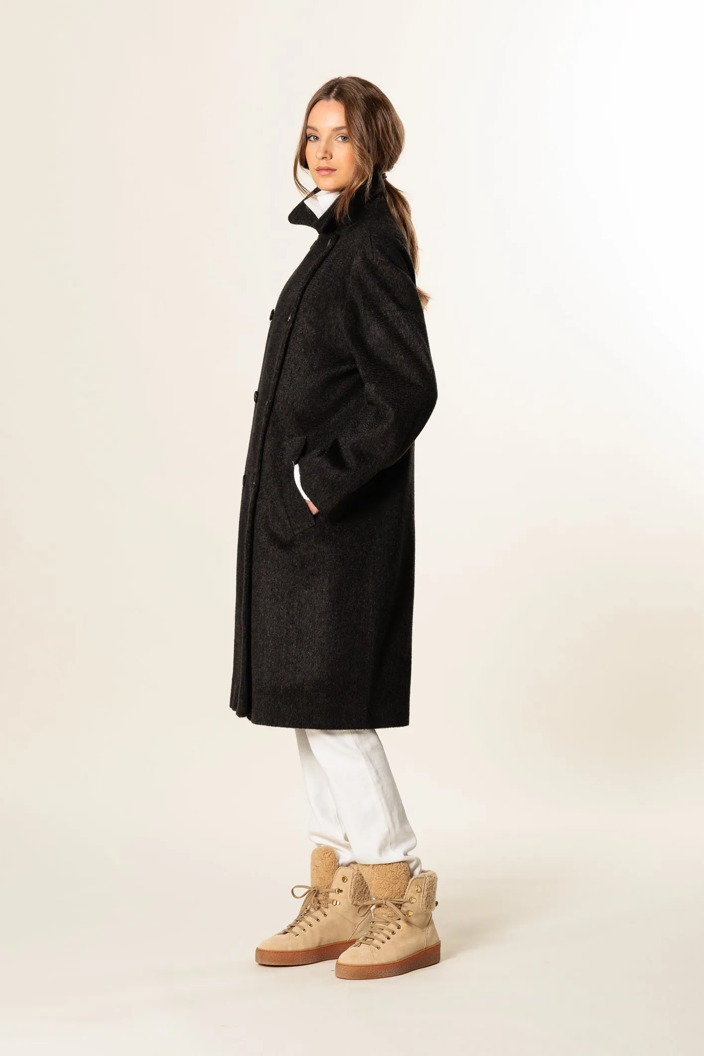 Coat "BOLZANO" / Cashmere & Camel