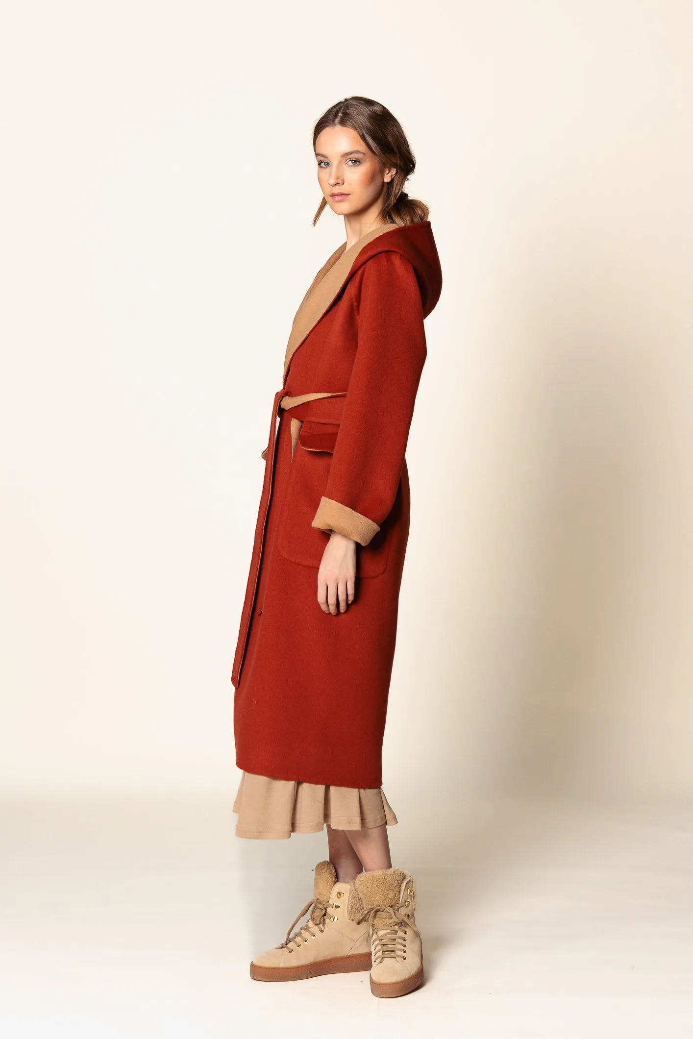 Coat "ROMANA MAXI" / Doubleface Cashmere by Loro Piana