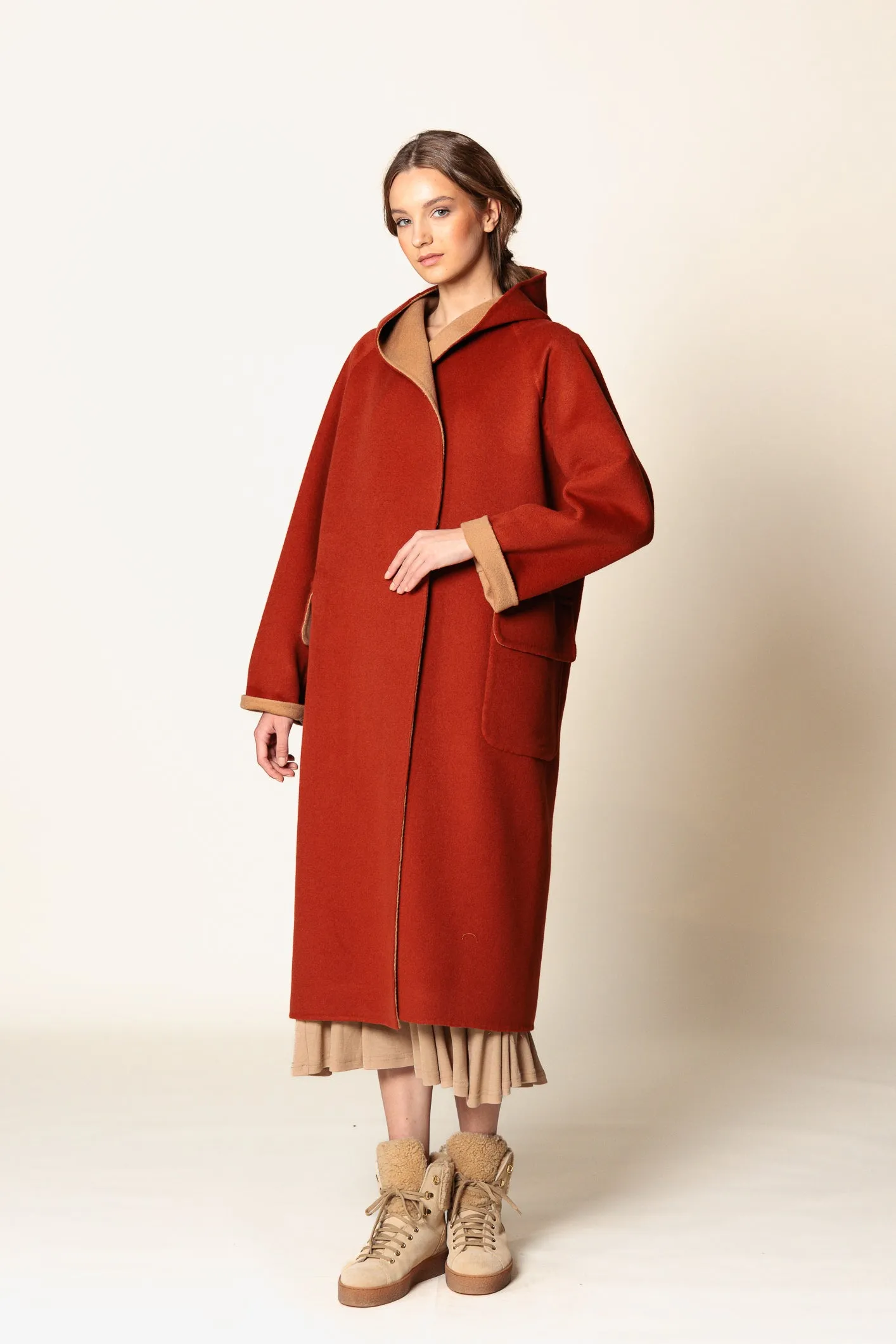 Coat "ROMANA MAXI" / Doubleface Cashmere by Loro Piana