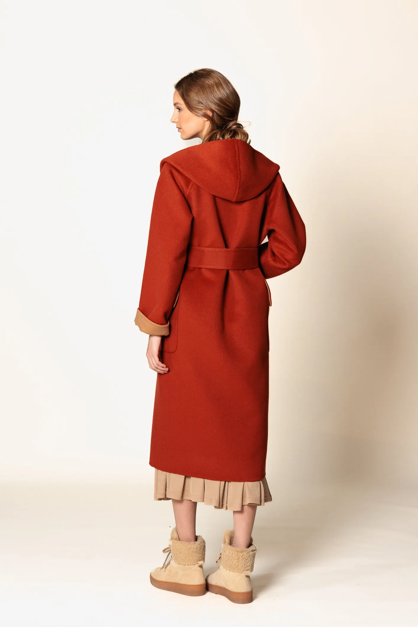 Coat "ROMANA MAXI" / Doubleface Cashmere by Loro Piana