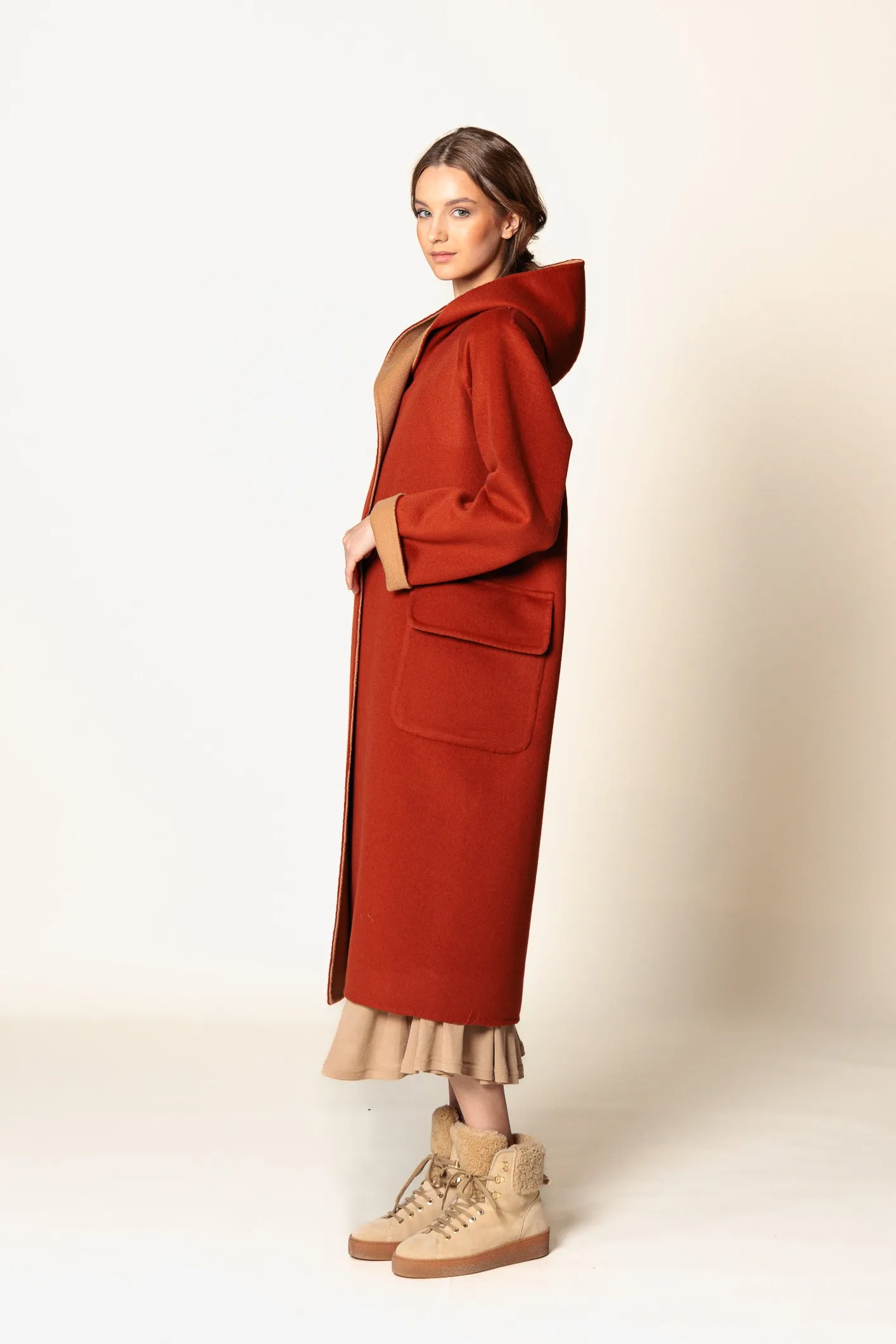 Coat "ROMANA MAXI" / Doubleface Cashmere by Loro Piana