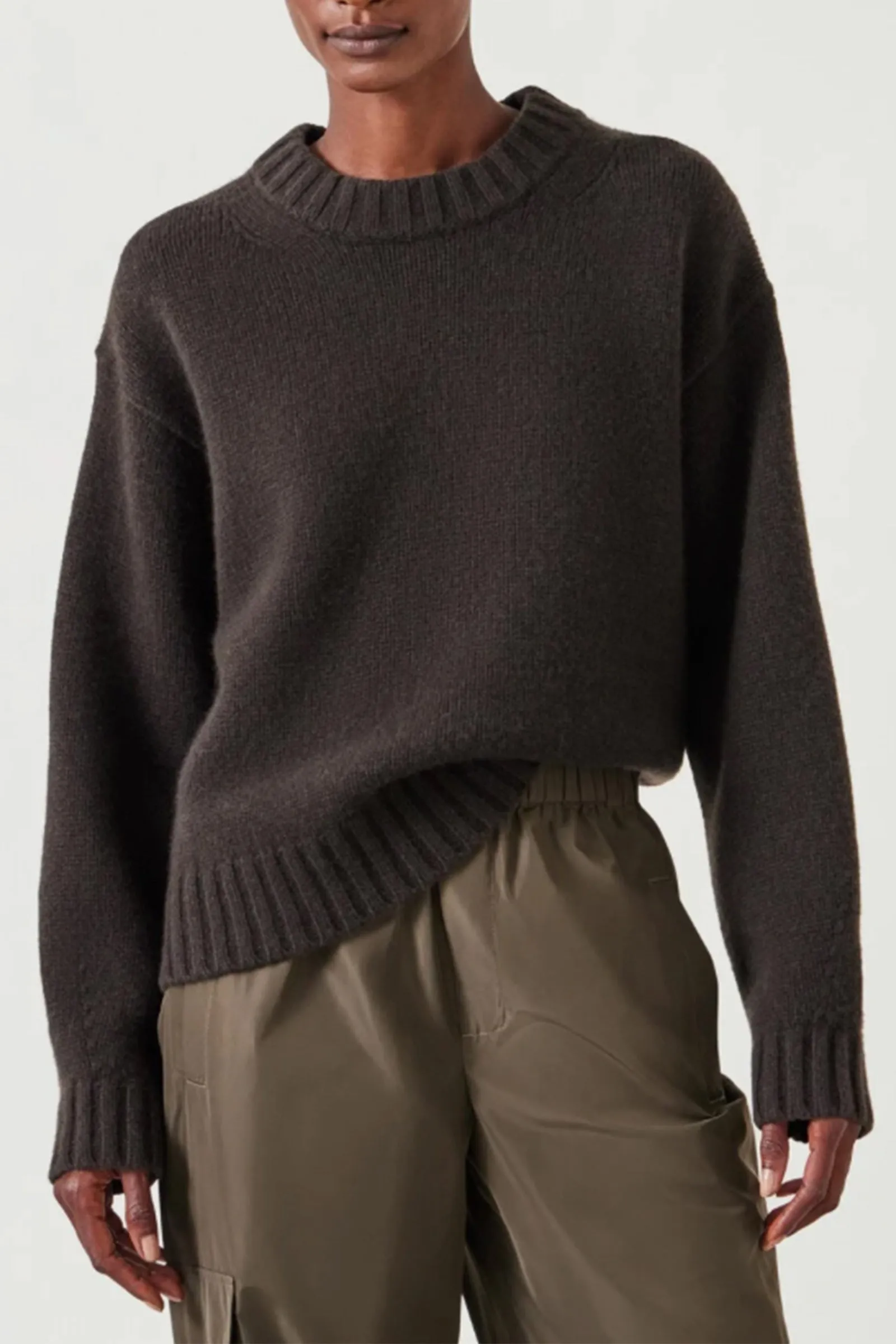 Cora Chunky Cashmere Crew Jumper