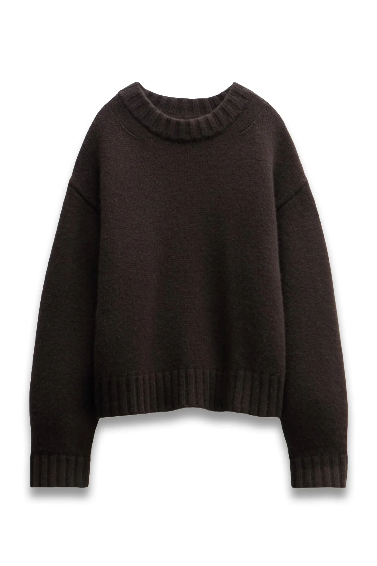 Cora Chunky Cashmere Crew Jumper