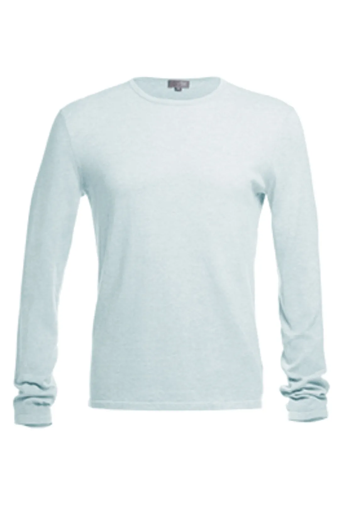 COTTON CASHMERE CREWNECK SWEATER