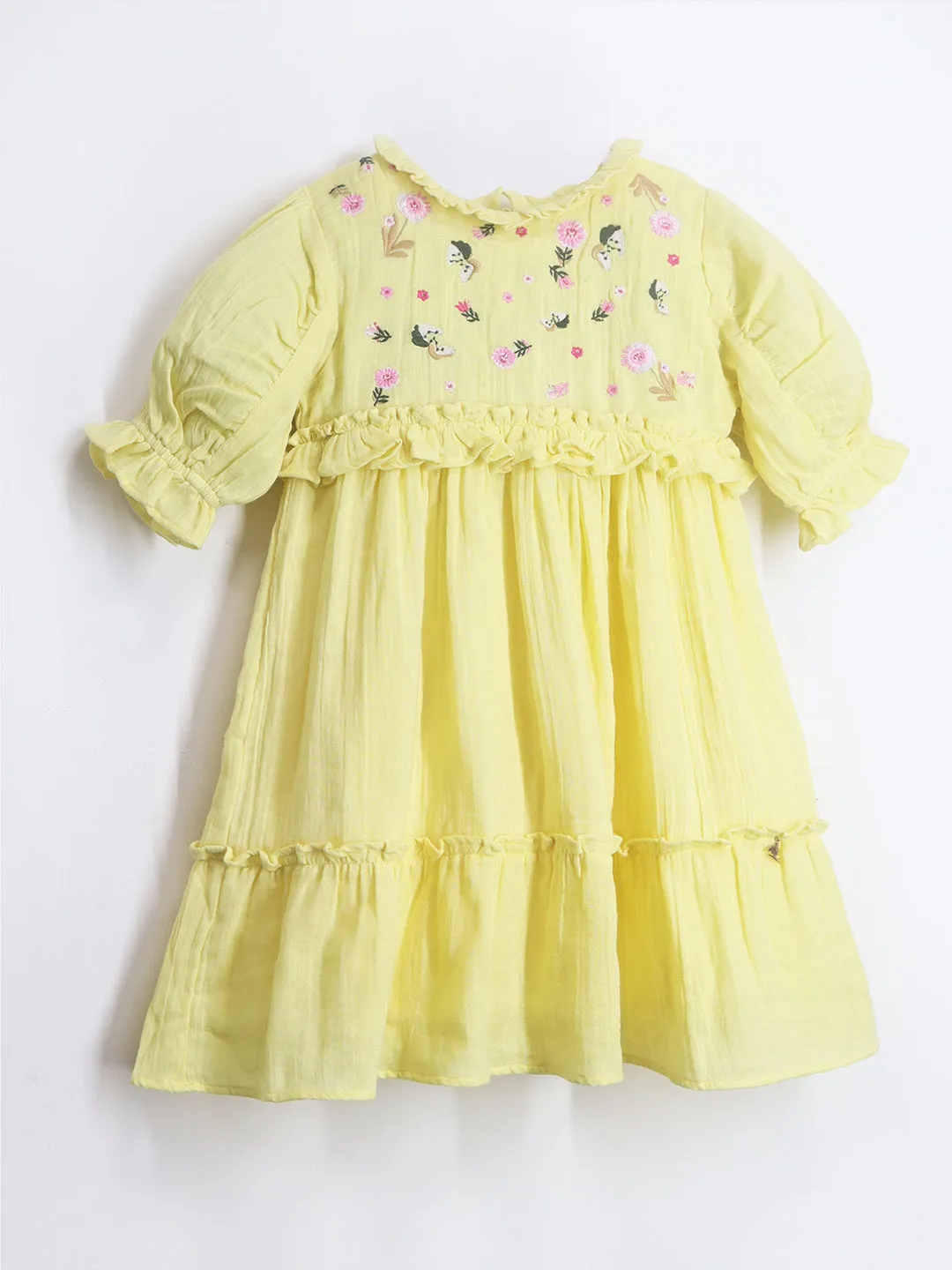 Dazzle Yellow Dress