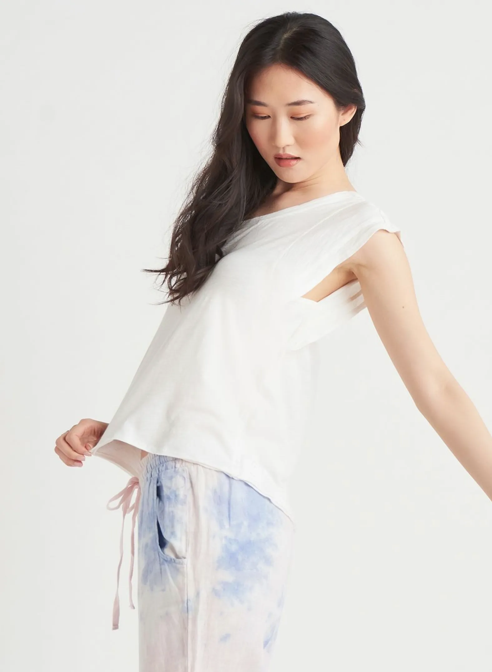 Dex Annie Flutter Sleeve Top