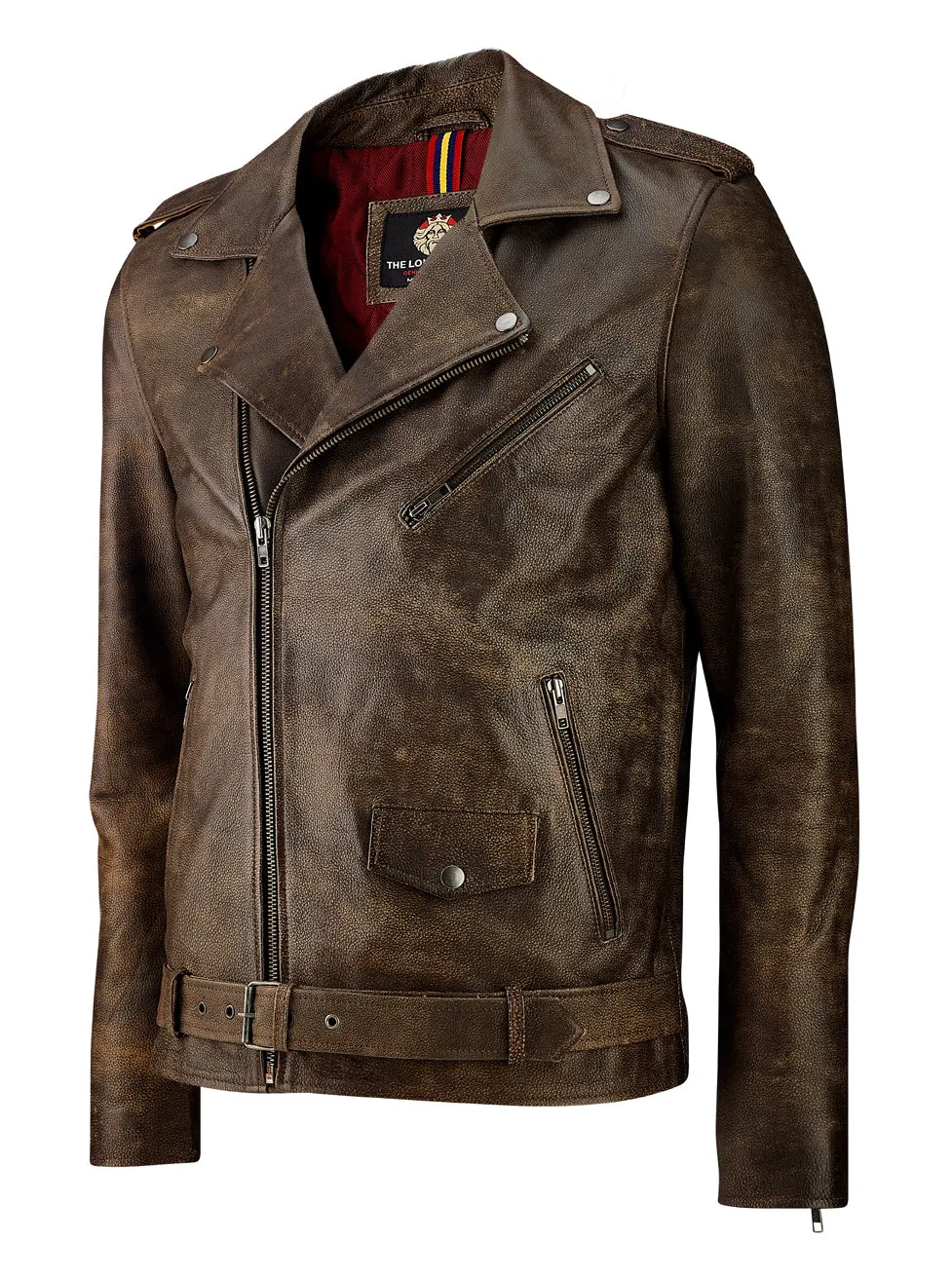 Double Rider Vintage Moto Jacket