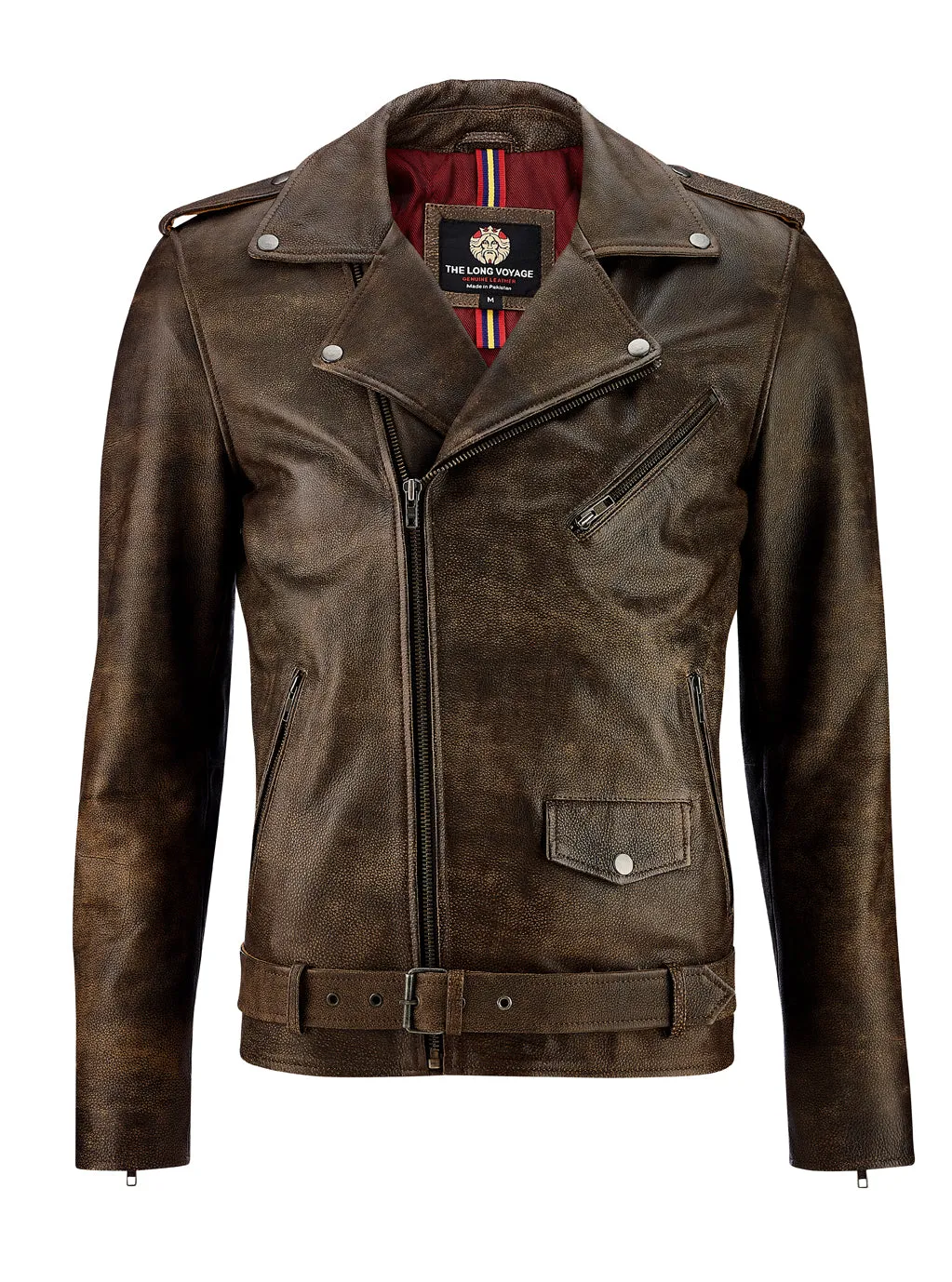 Double Rider Vintage Moto Jacket