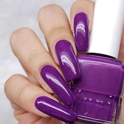 duri Nail Polish, 777 Hunting for Love, Purple, Full Coverage, Glossy Finish, 0.45 Fl Oz