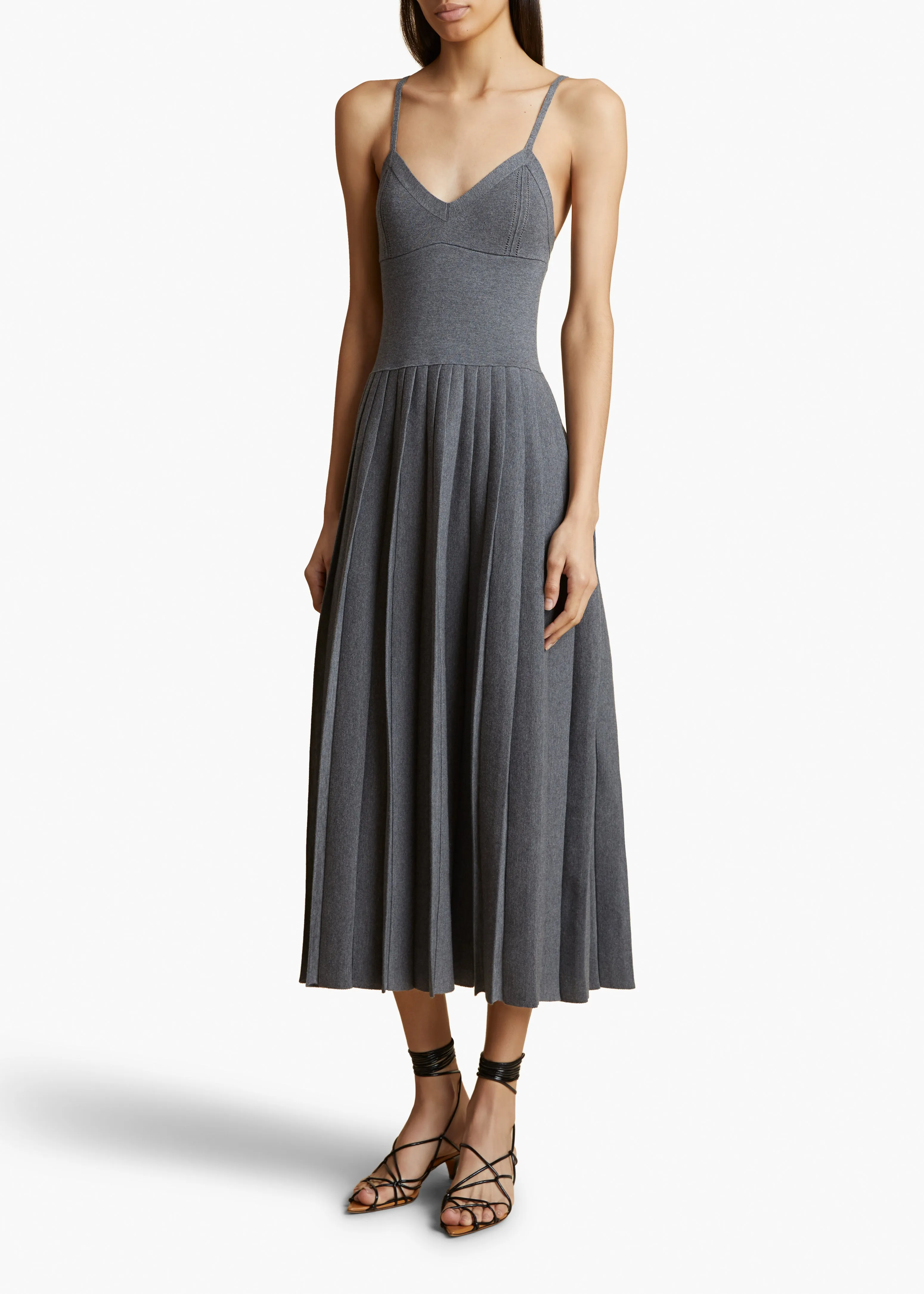 Elio Dress in Sterling