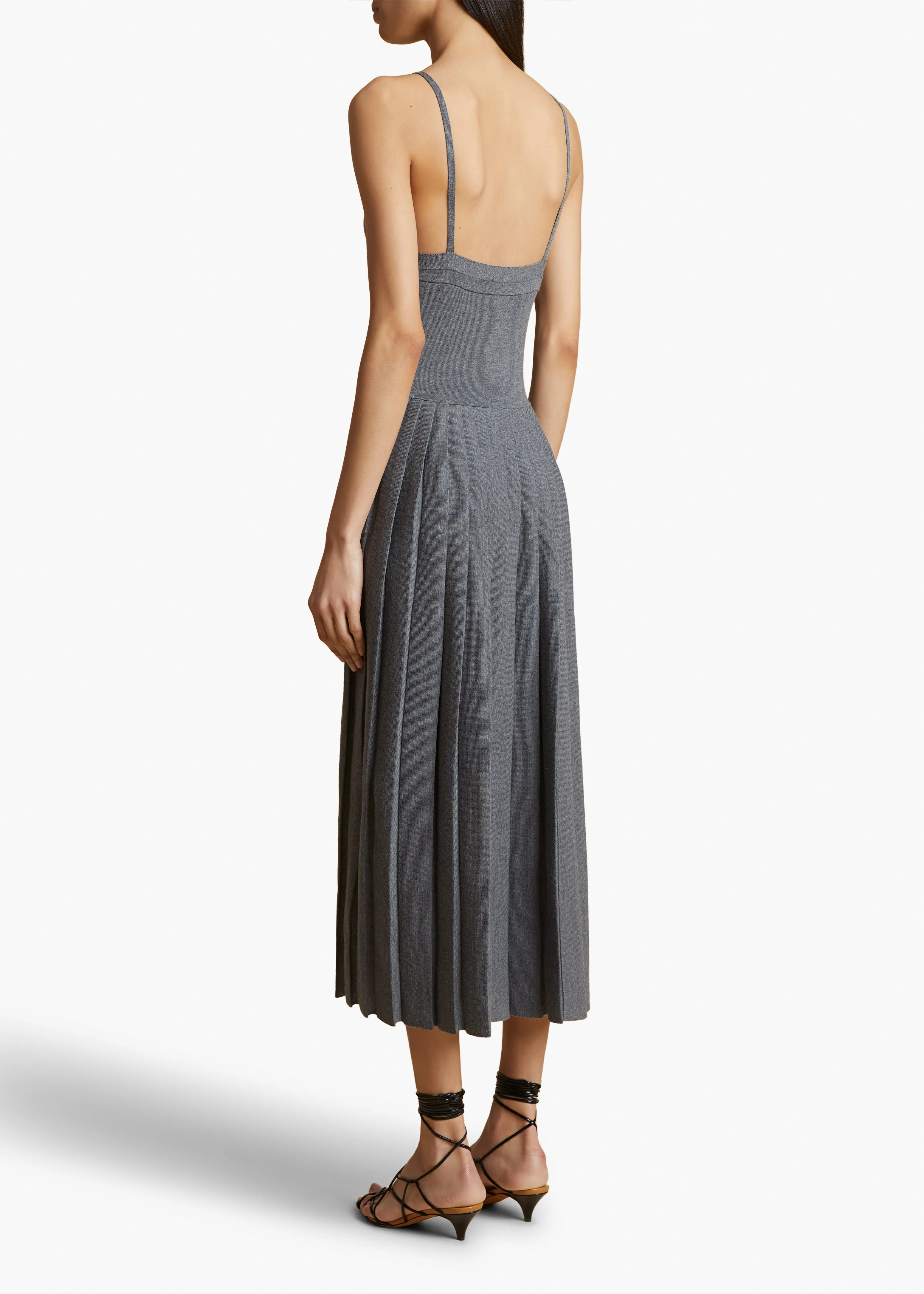 Elio Dress in Sterling