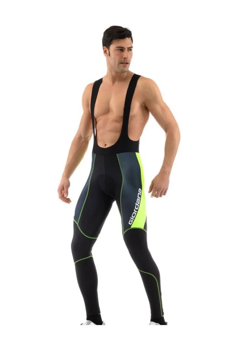 Giordana FR-C "Predator" Cycling Bib Tights Fluo